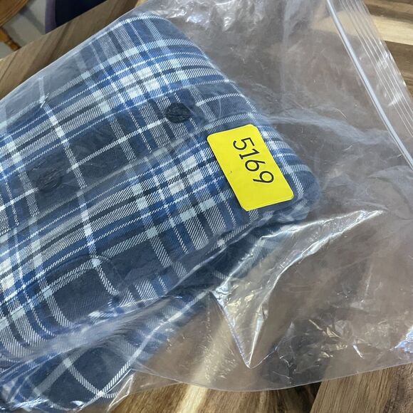 L.L. Bean Shirt Jacket Flannel Fleece Lined Button Up Shacket Mens Medium - Picture 6 of 6